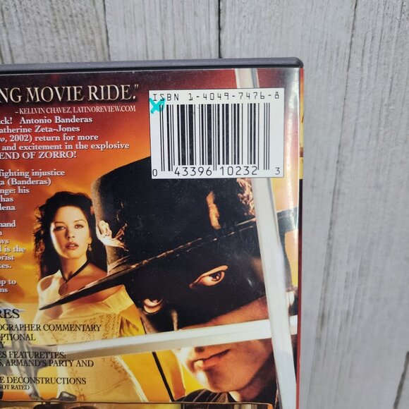 The Legend Of Zorro DVD 2005 - Widescreen Special Edition - Picture 5 of 5